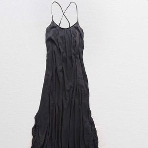 Aerie Ruffle Maxi Dress